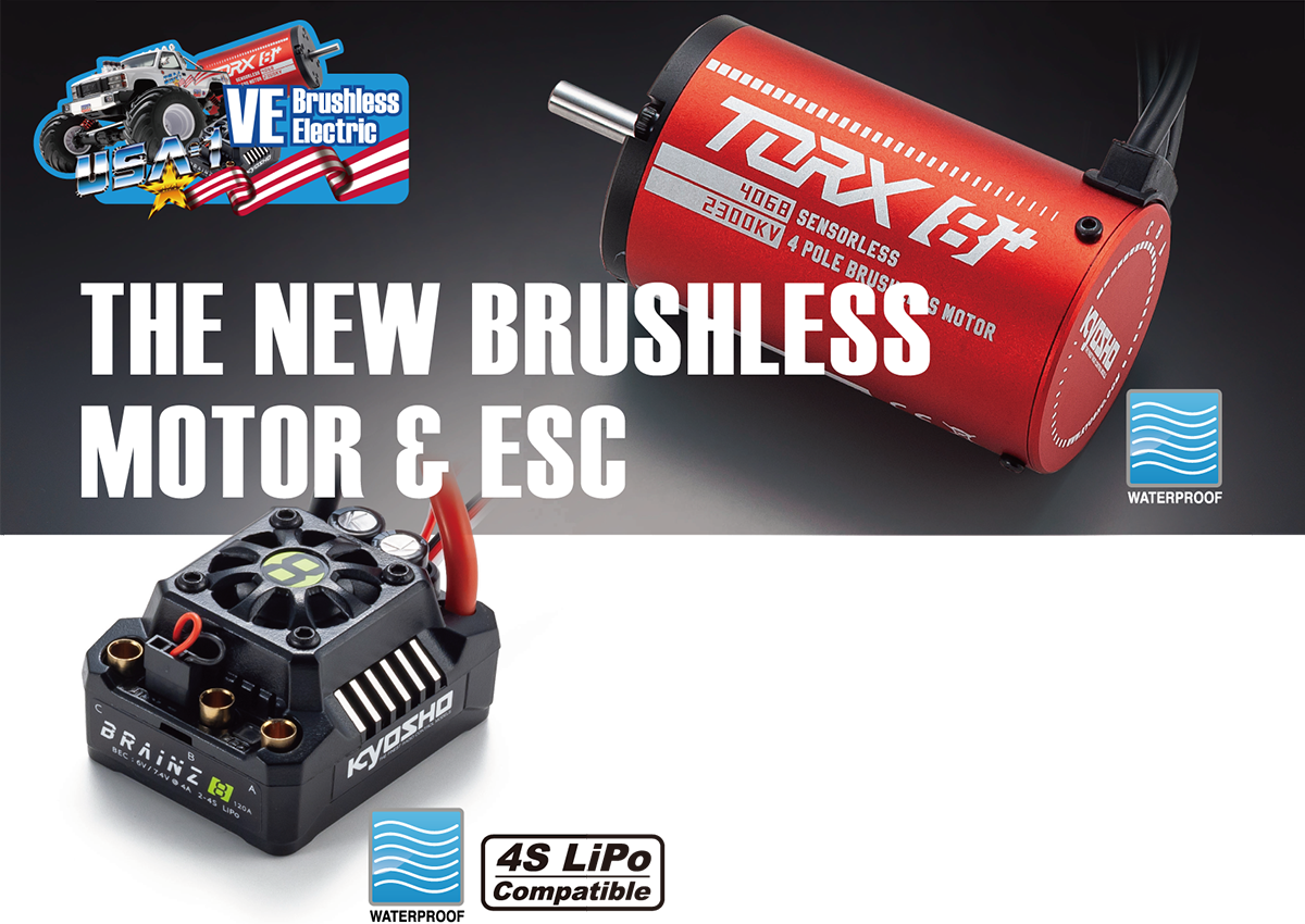 京商 モンスタートラック USA-1 GP Nitro/VE Brushless Electric | 京