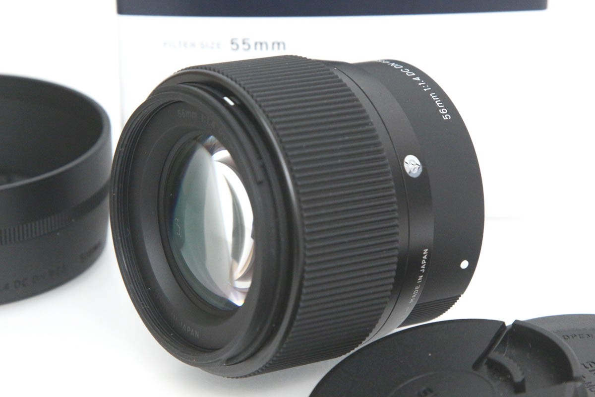 SIGMA 56mm F1.4 DC DN レンズ Eマウント【中古美品】 56mm F1.4 DC
