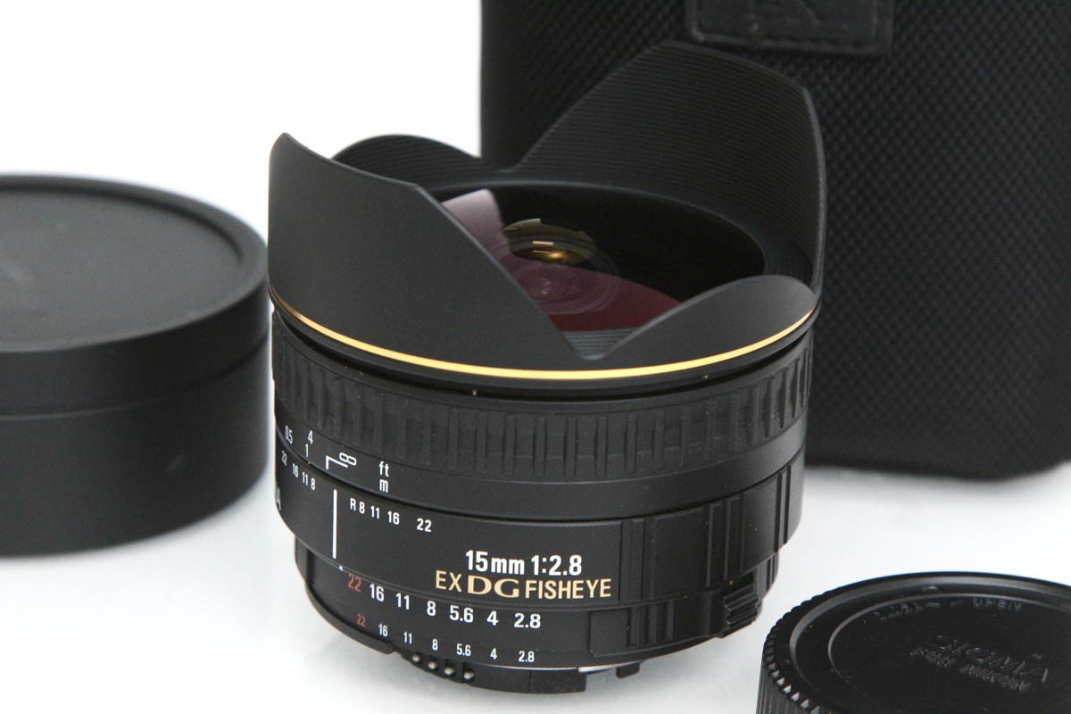 15mm F2.8 EX DG DIAGONAL FISHEYE (ﾆｺﾝ AF) 中古価格比較 - 価格.com