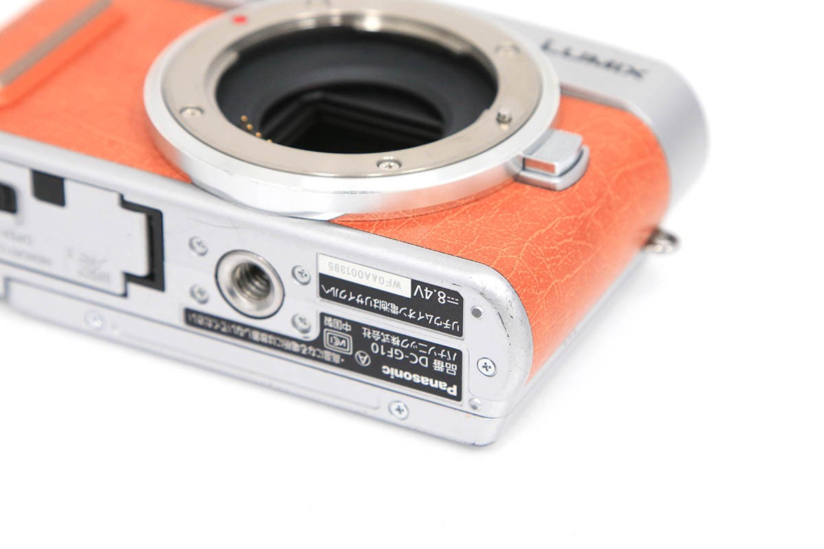 LUMIX DC-GF10 ボディ オレンジ CA01-B798-2Q1A | パナソニック