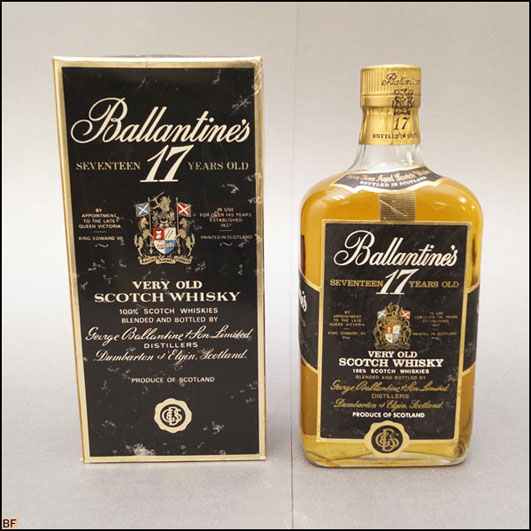 古酒◇バランタイン 17年 角ボトル Ballantine's - 神戸市・西宮市の