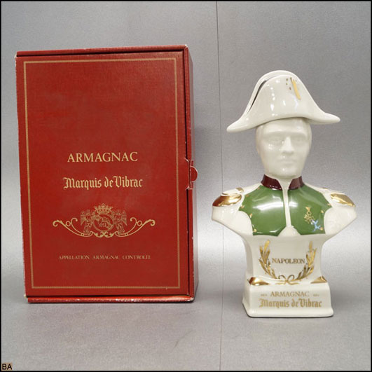 古酒◇マルキ ド ヴィブラック ナポレオン 陶器 コルク折れ - 神戸市