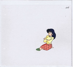 非売品）めぞん一刻セル画+セル原画響子さん心配する放映使用品