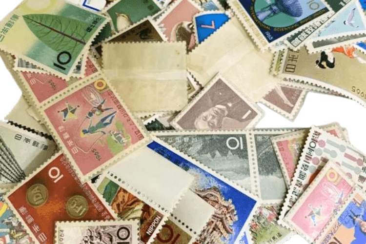 ま*ん様 ☆ 22 昭和年号 赤色山風景 切手シート 20枚 未使用 ☆ ま*ん