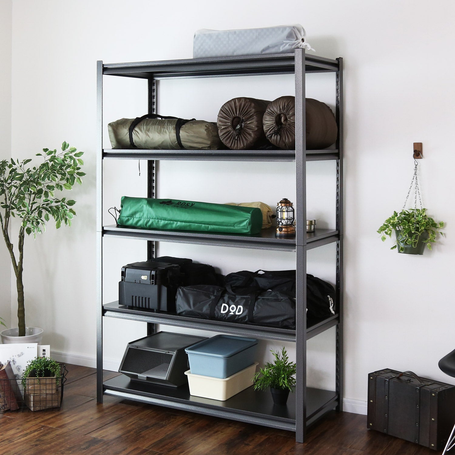 スチールラック キャビット 120×50cm 5段｜【公式】家具通販の