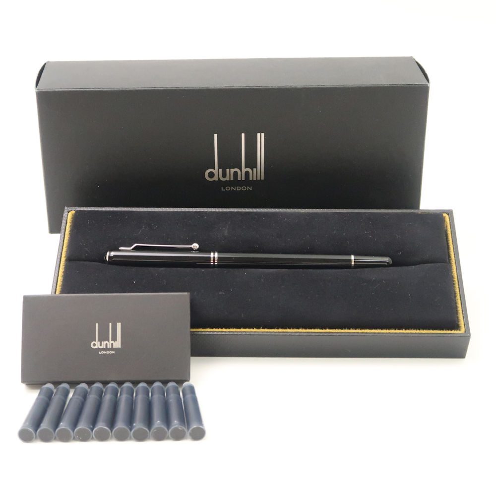 Dunhill 万年筆 ペン先750 18K刻印