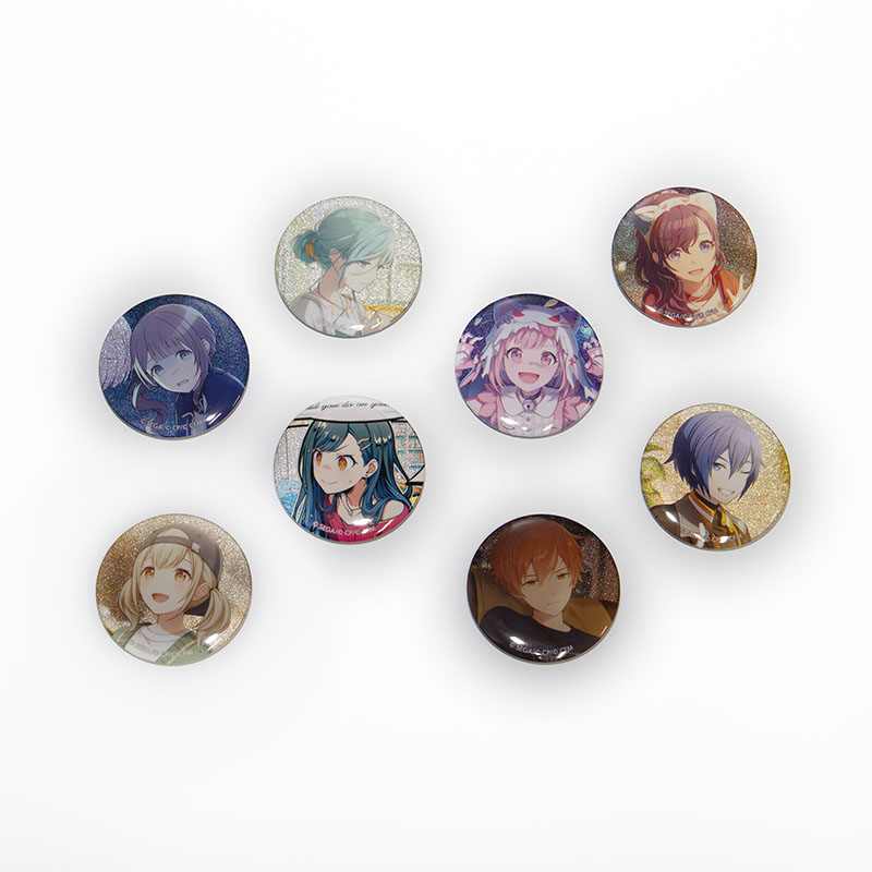 グリッター缶バッジ イベントイラストコレクション vol.45 C BOX 特典