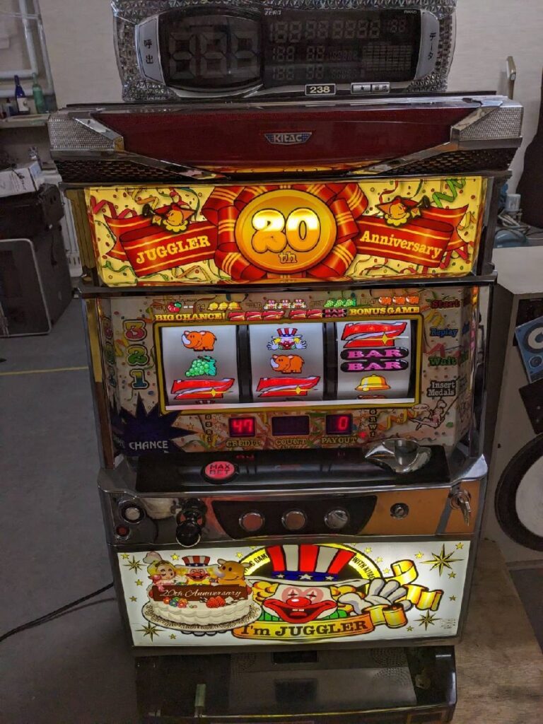 実機☆北電子☆アイムジャグラーEX アニバーサリーエディション