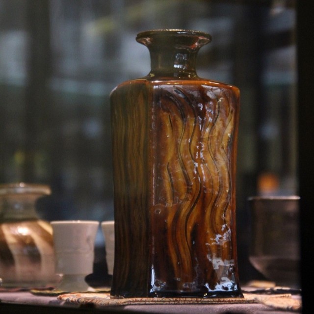 舩木 研兒 「飴釉花瓶」 | 京都祇園の古美術、古陶磁、作家もの、民藝