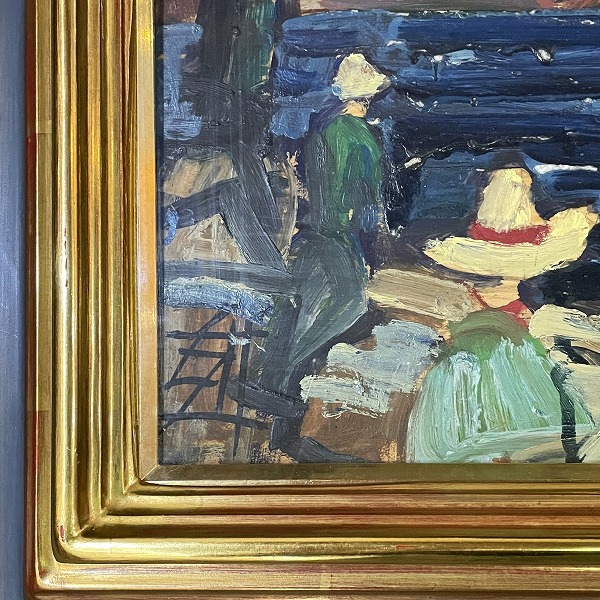 須田 剋太 額 「風景」 | 京都祇園の古美術、古陶磁、作家もの、民藝