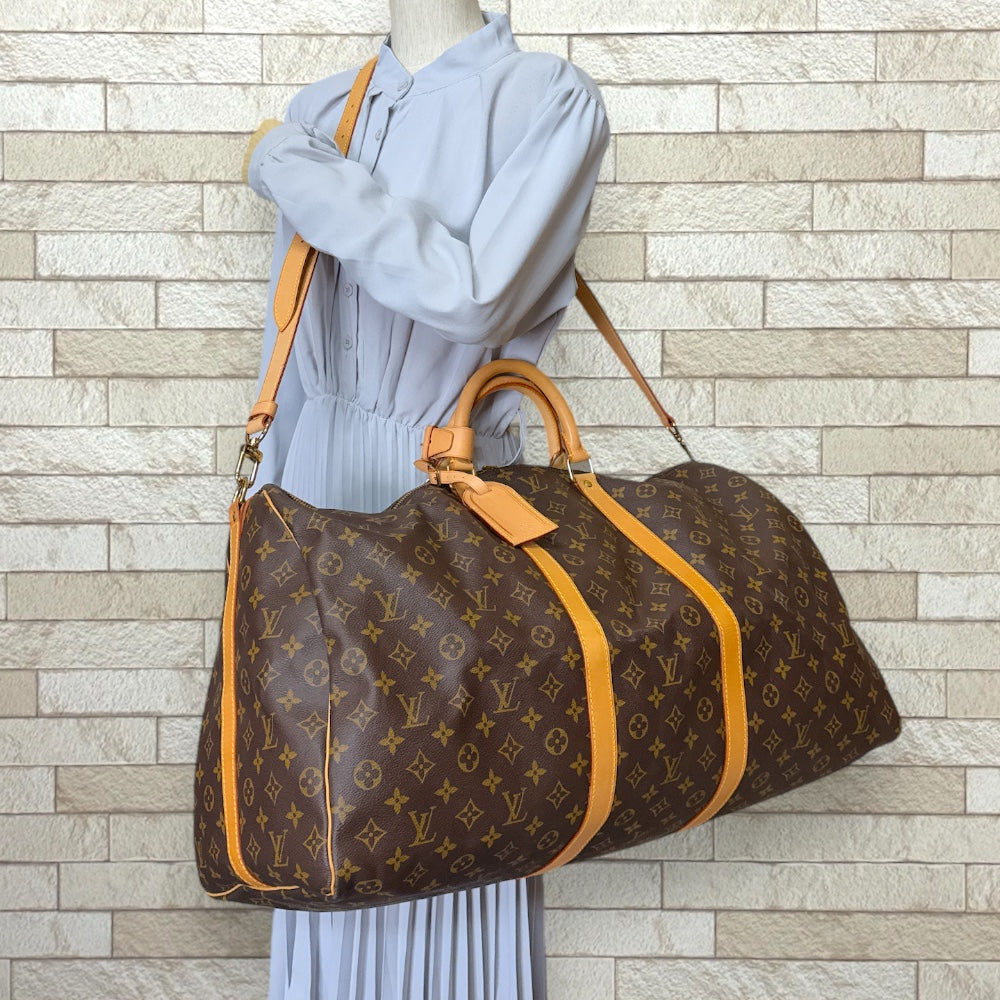 LOUIS VUITTON / キーポル60_モノグラム・キャンバス/PVC/BRW/VI0993