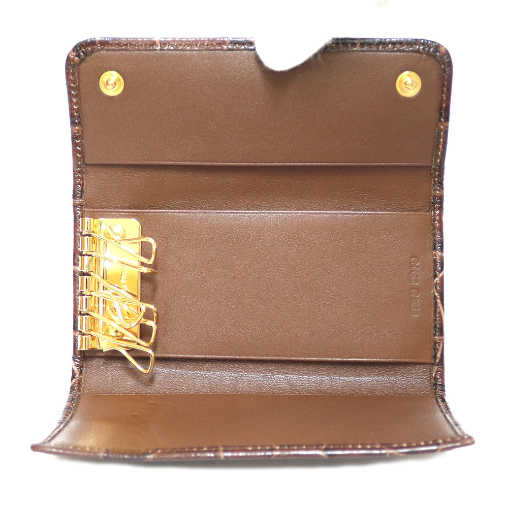 Miu Miu MIU Key Case Ladies Used – 【公式】リサイクルキング