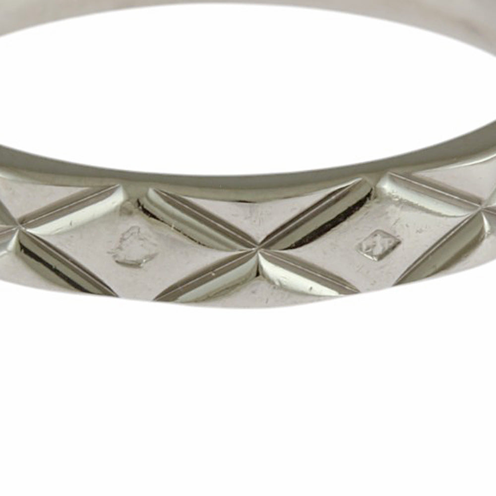 EARLYSUMMER20％】CHANEL シャネル マトラッセ リング 指輪 13号 Pt950