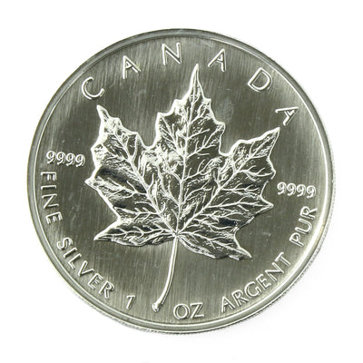 1996年 5ドル 銀貨 メープルリーフ(カナダ) メイプルリーフ5ドル銀貨