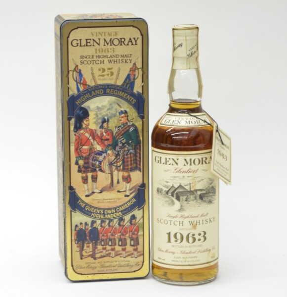 グレンマレイ GLEN MORAY 1963 25年 750ml 未開栓 グレンマレイ GLEN