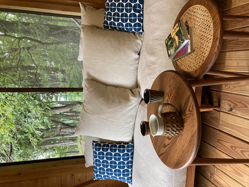 Re:CENO product ネストテーブル ラタンミックス ブラウン ネスト