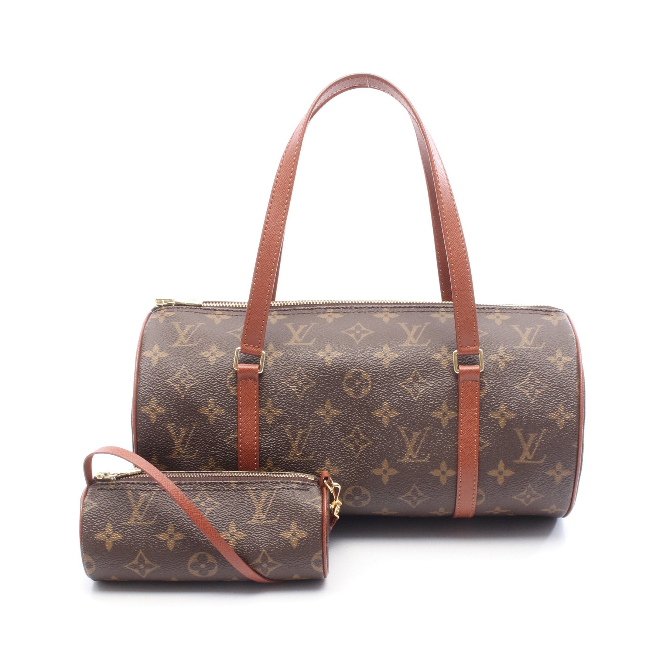 LOUIS VUITTON / 1)パピヨン30_モノグラム・キャンバス_BRW/PVC/BRW