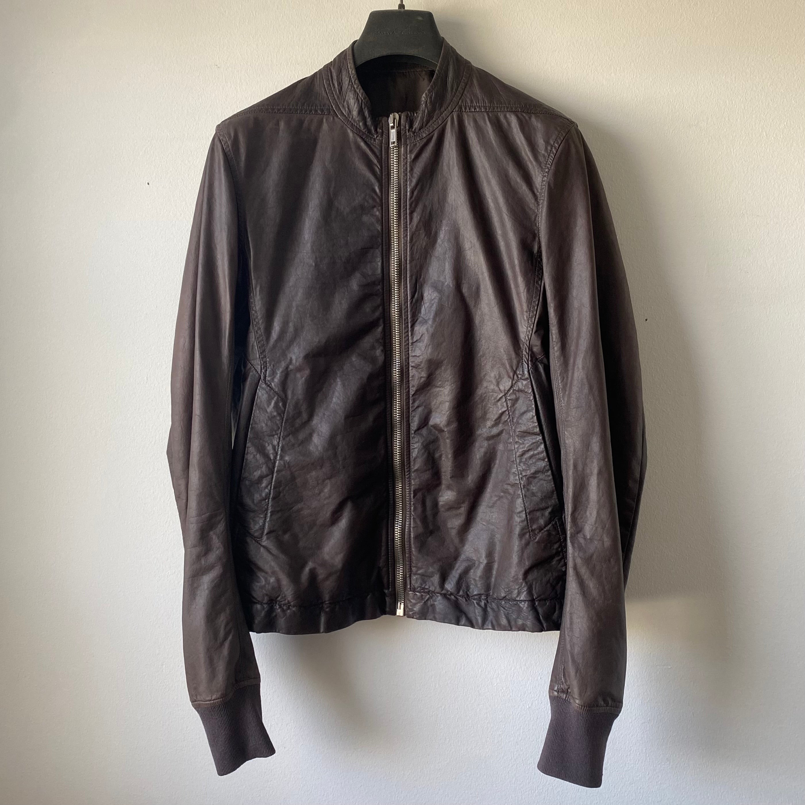 Rick Owens SS12 Sternberg Calf Leather Jacket – Recollected Sweden