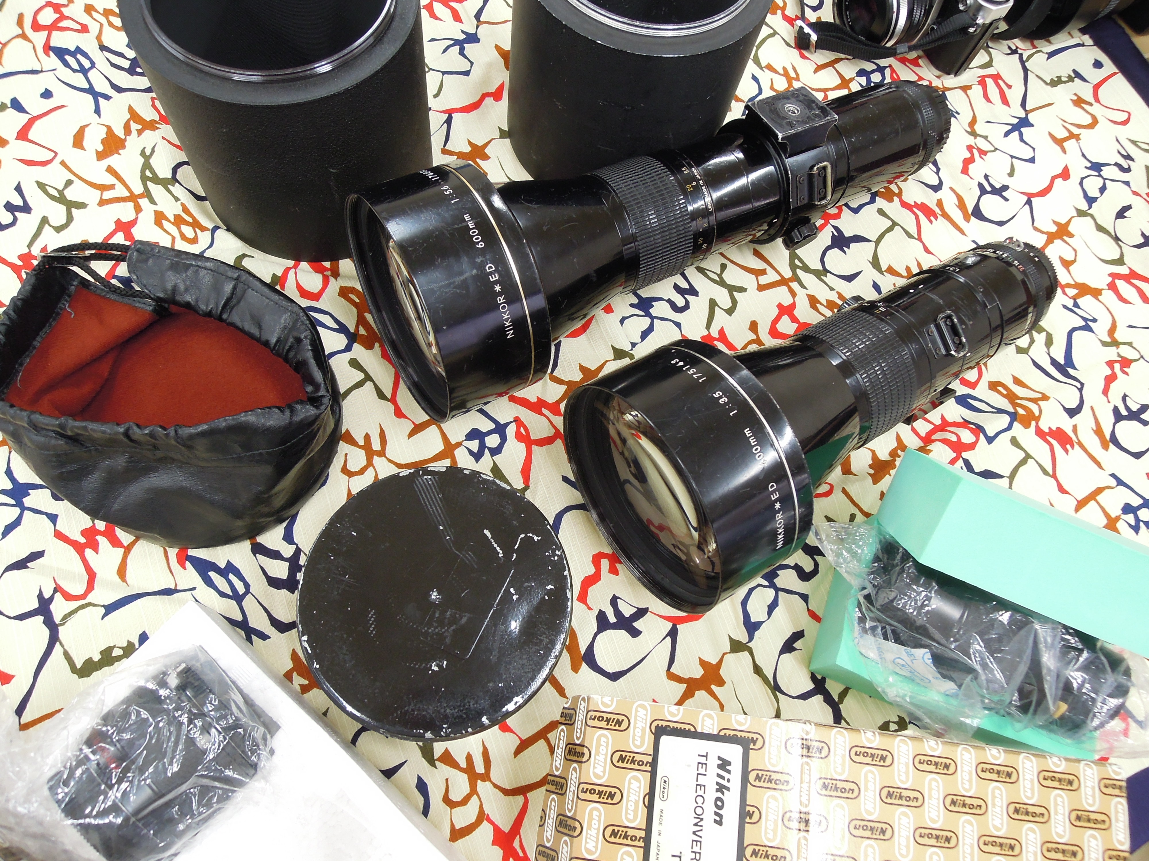 NIKKOR Ai 600mm f/5.6Sレンズ テレコンTC-14B付き Nikon (ニコン) Ai