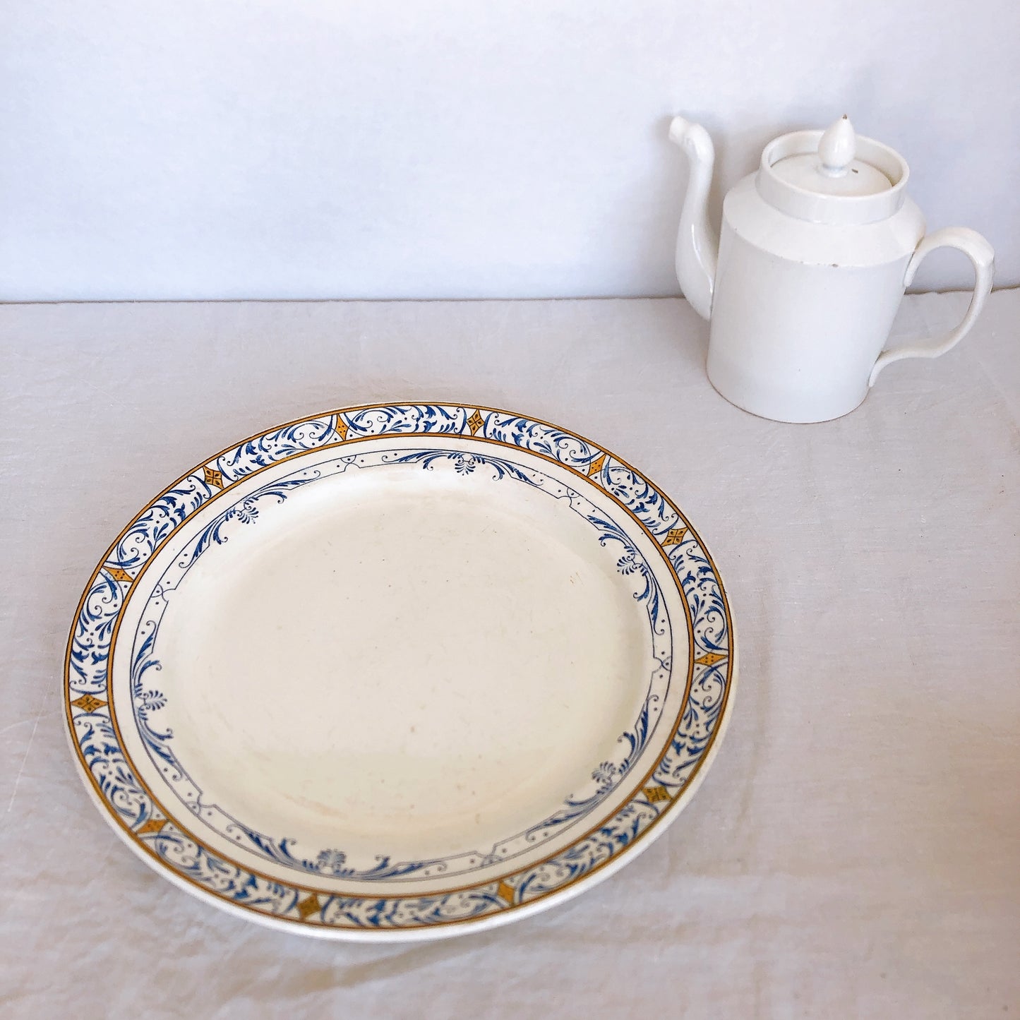 希少 フランスアンティーク クレイユモントロー コルベールのコンポ