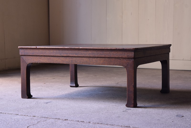 アンティーク 天板一枚板 木味の座卓 | REFACTORY antiques
