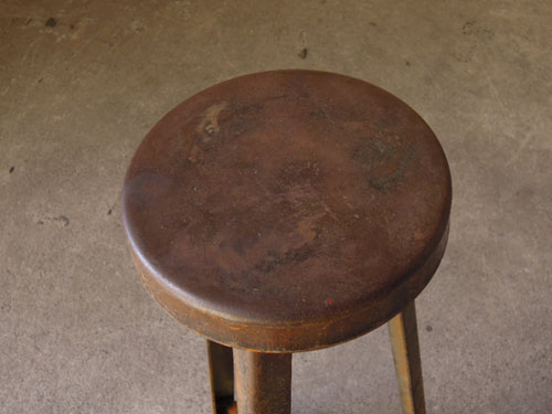 フランスアンティーク アイアンスツール | REFACTORY antiques