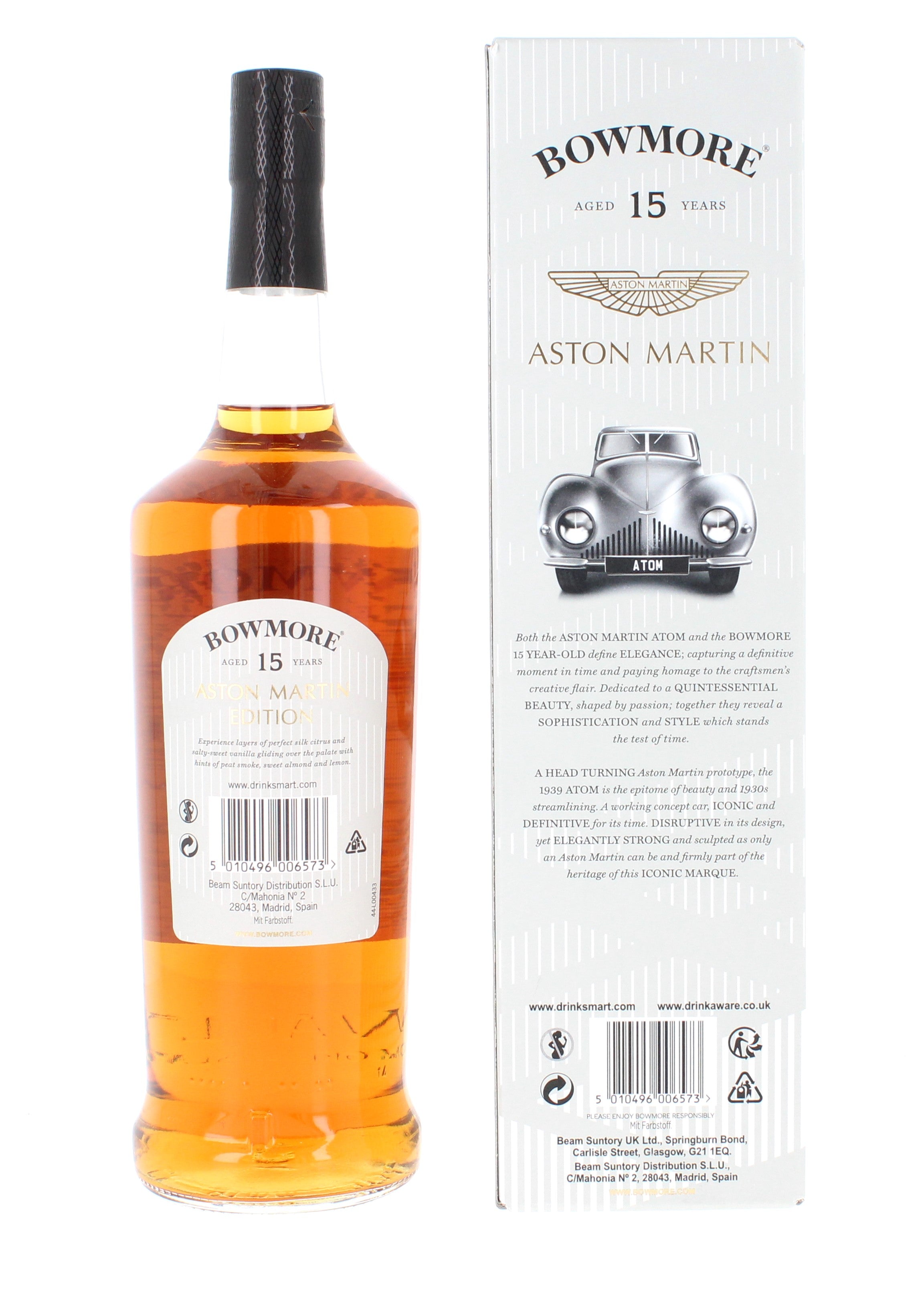 Three Bowmore 15 Year Old Aston Martin Series (Edition 2, 5 & 8) 3