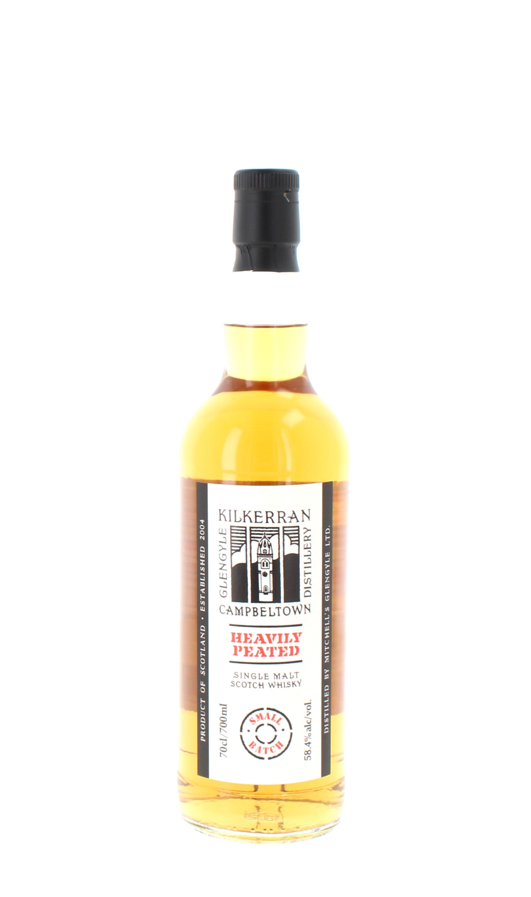 Kilkerran Heavily Peated Batch No.12 Single Malt - 70cl 58.4