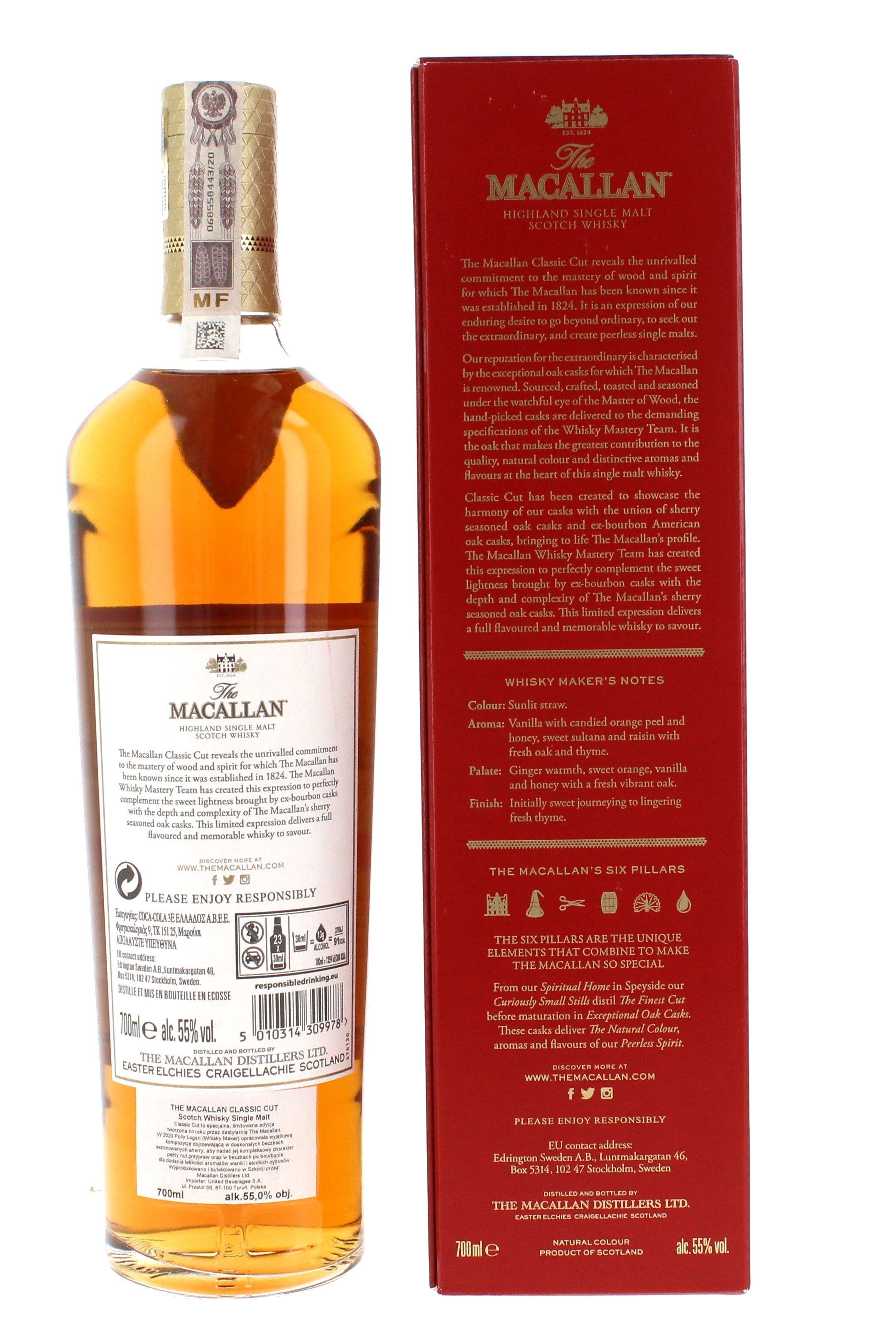 Macallan - Classic Cut (2017, 2018, 2019, 2020, 2021, 2022 & 2023