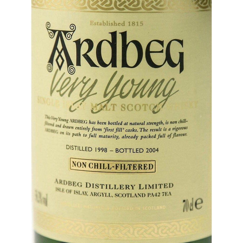 Ardbeg Very Young Single Malt Scotch Whisky – The Really Good