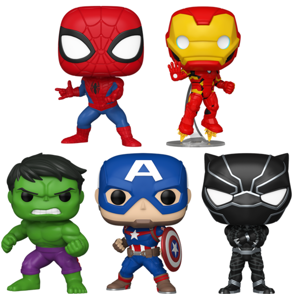 Funko Pop! Marvel Comics - New Classics - Avengers Assemble - Bundle (