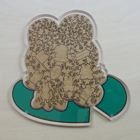 サンリオ けろけろけろっぴ パズル けろけろけろっぴ フレームセット