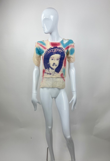 Seditionaries '77 God Save the Queen Punk Muslin T-shirt - Rellik