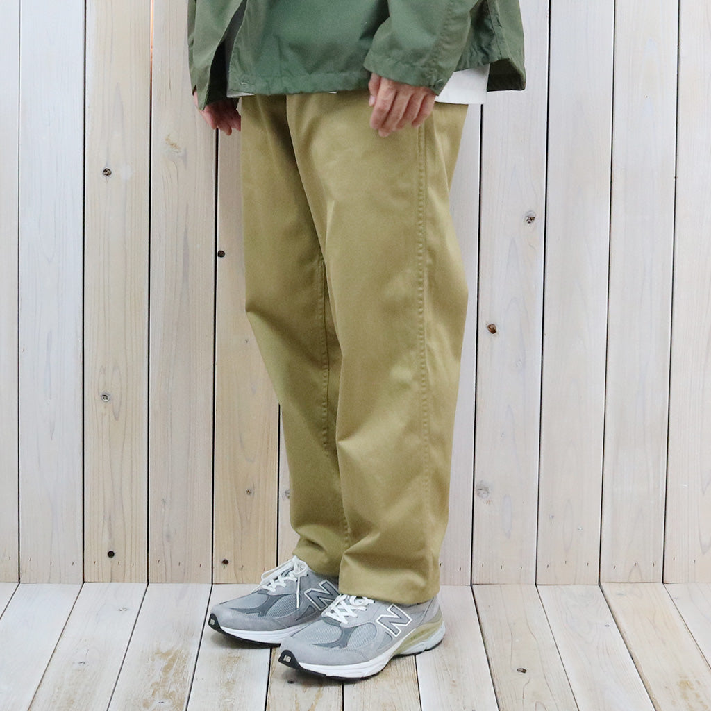 nanamica『Wide Chino Pants』(Tan) – Reggieshop