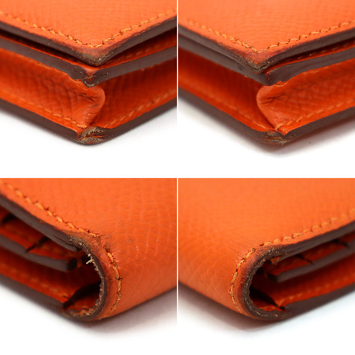 エルメス(HERMES) ベアンスフレ 二つ折り長財布 R刻印 ヴォーエプソン