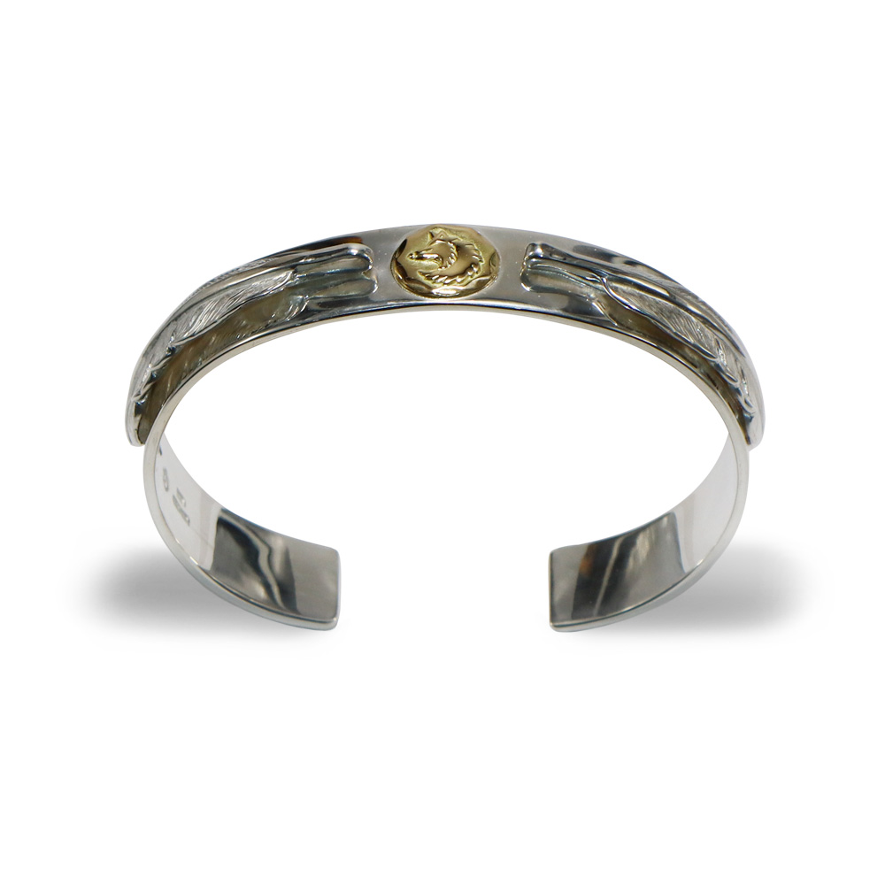 TADY&KING平打ちバングルK18ウルフ&ダブルSフェザー ALL ITEM