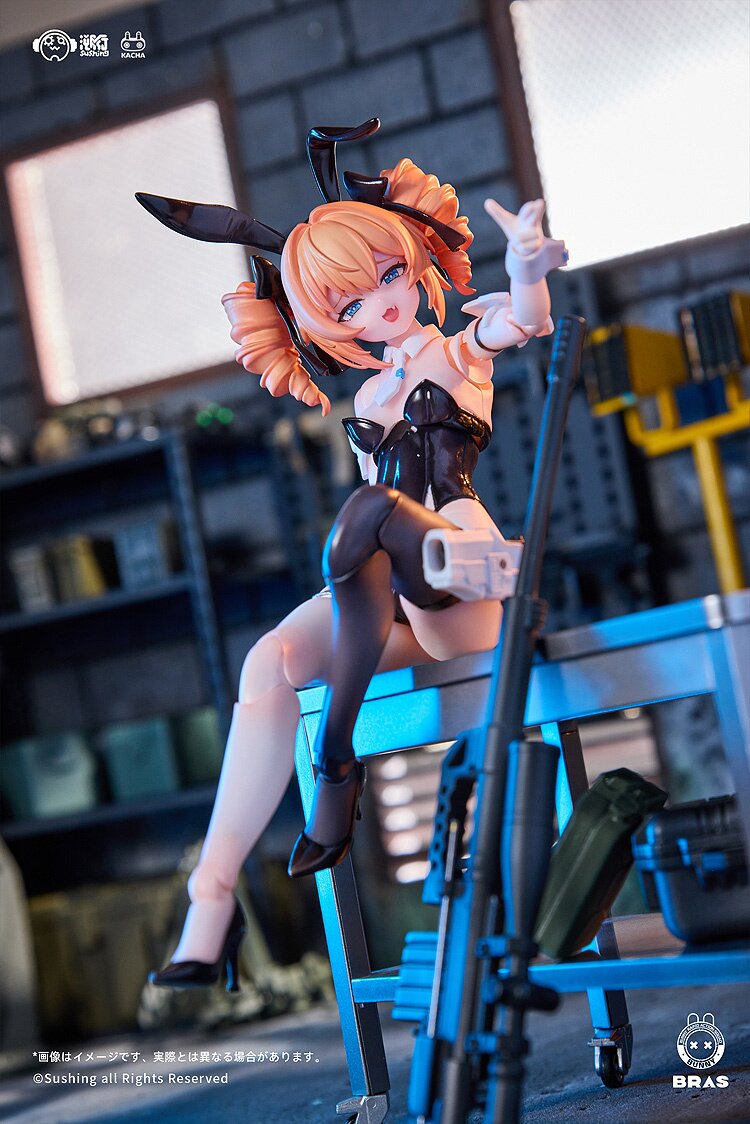 Bunny Rapid Action Squad Sniper Leoni 1/12 Scale Articulated