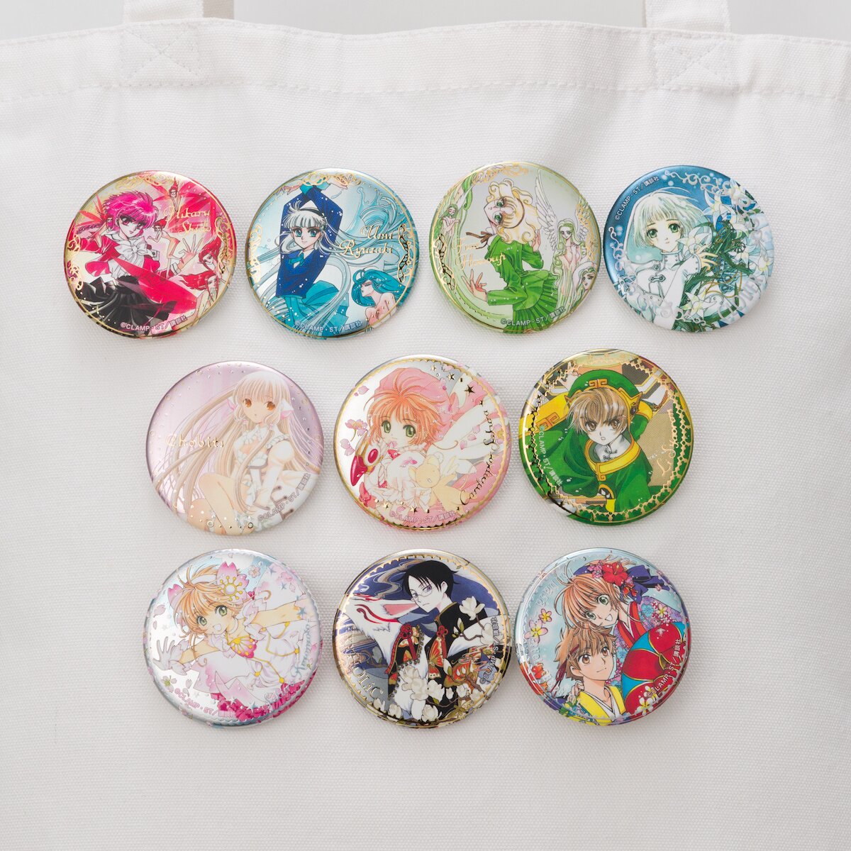 CLAMP 30th Anniversary Trading Premium Jewelry Pin Badges - Tokyo