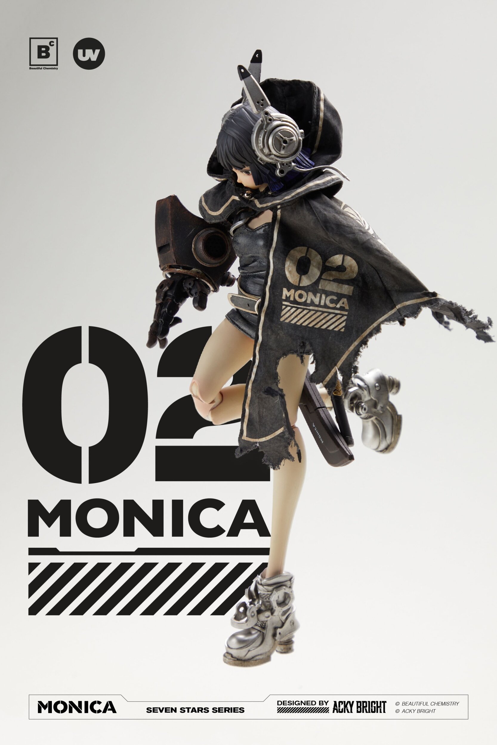Seven Stars Series No. 2 Monica 1/6 Scale Action Figure - Tokyo