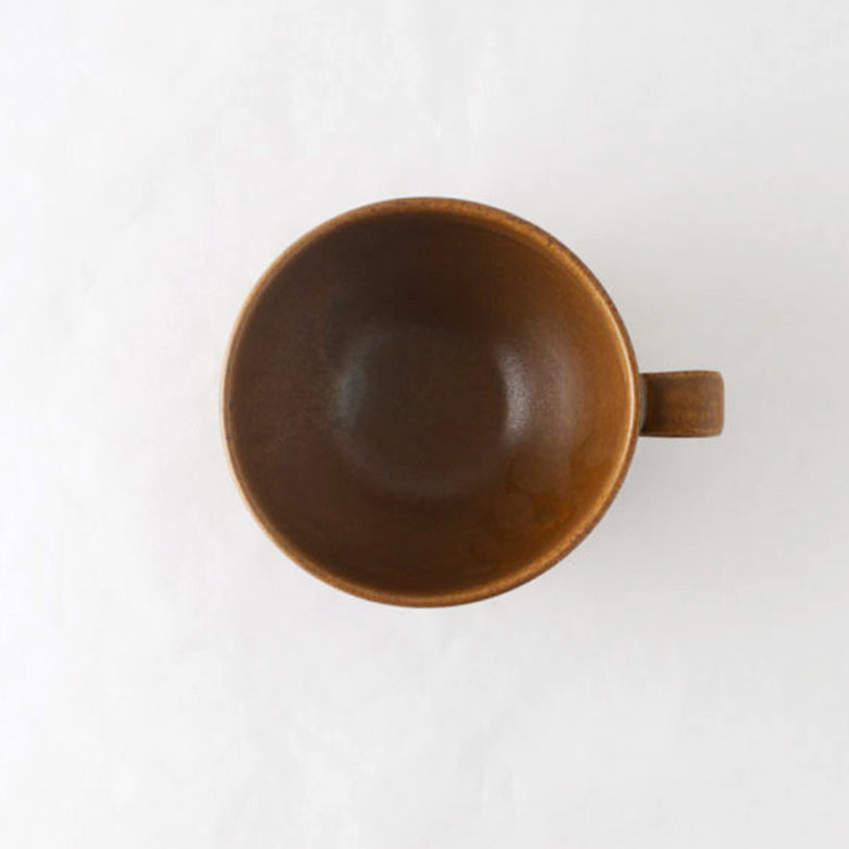 スープカップ 径14.9cm 陶器製 取っ手付き スープマグ [92087-bl 92087