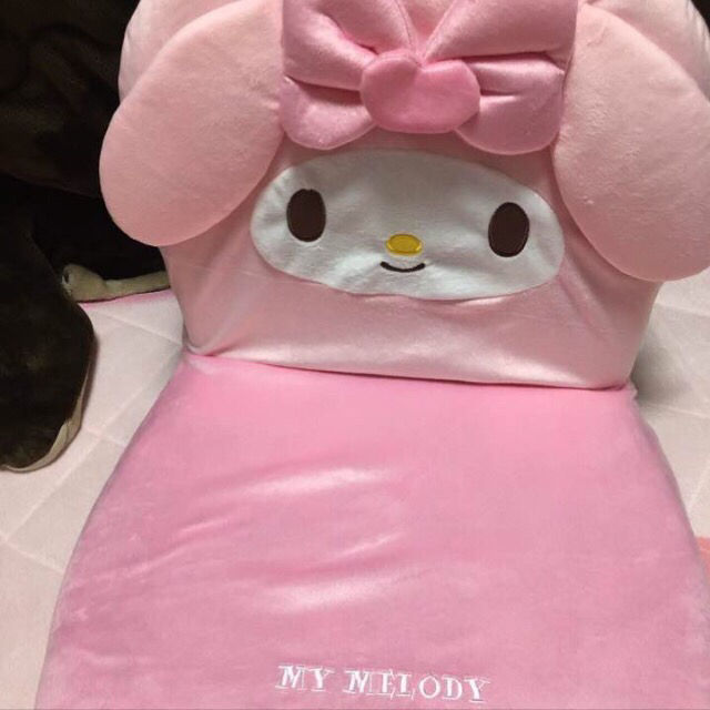 サンリオ マイメロ 座椅子 ピンク 水玉模様 サンリオ - マイメロディ