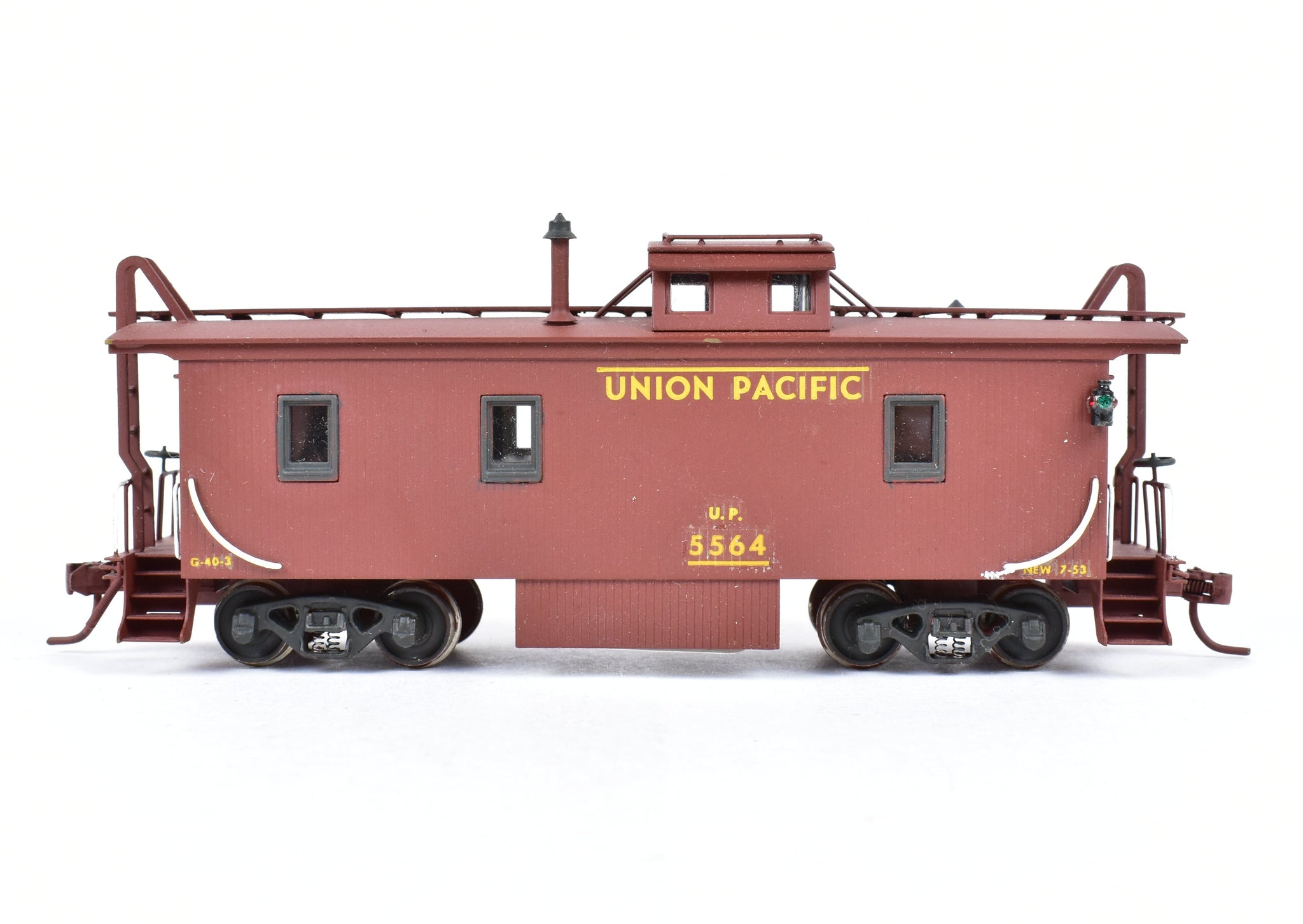HO Brass Trains Inc. UP - Union Pacific CA-1 Wood Caboose Custom