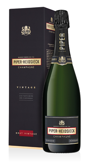 Champagne AOC Brut Vintage Piper-Heidsieck 2014 0,75 ℓ, Gift box