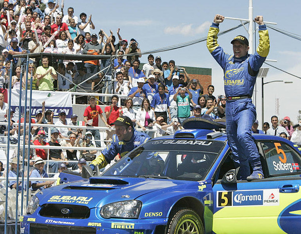スバルインプレッサWRC・2005（ラリーメキシコ勝者）・P.ソルベルグ