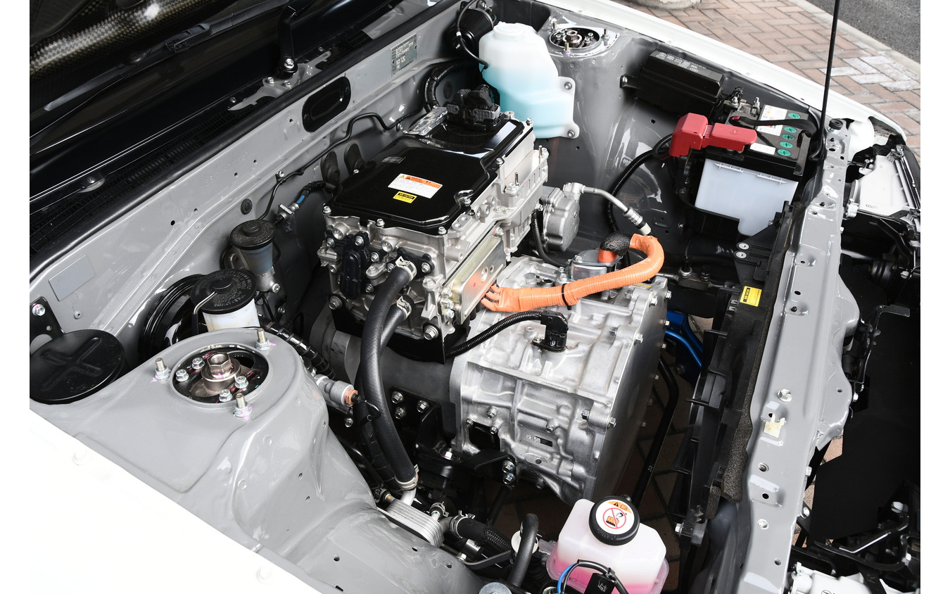 AE86 エンジンルーム取付方法