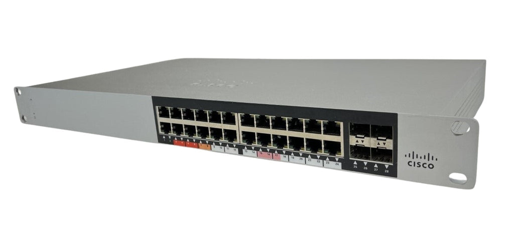 Cisco Meraki MS120-24P-HW 24-Ports Ethernet PoE Switch 600-61050-A