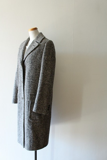美品］マーガレットハウエル チェスターコートツイードSサイズコート