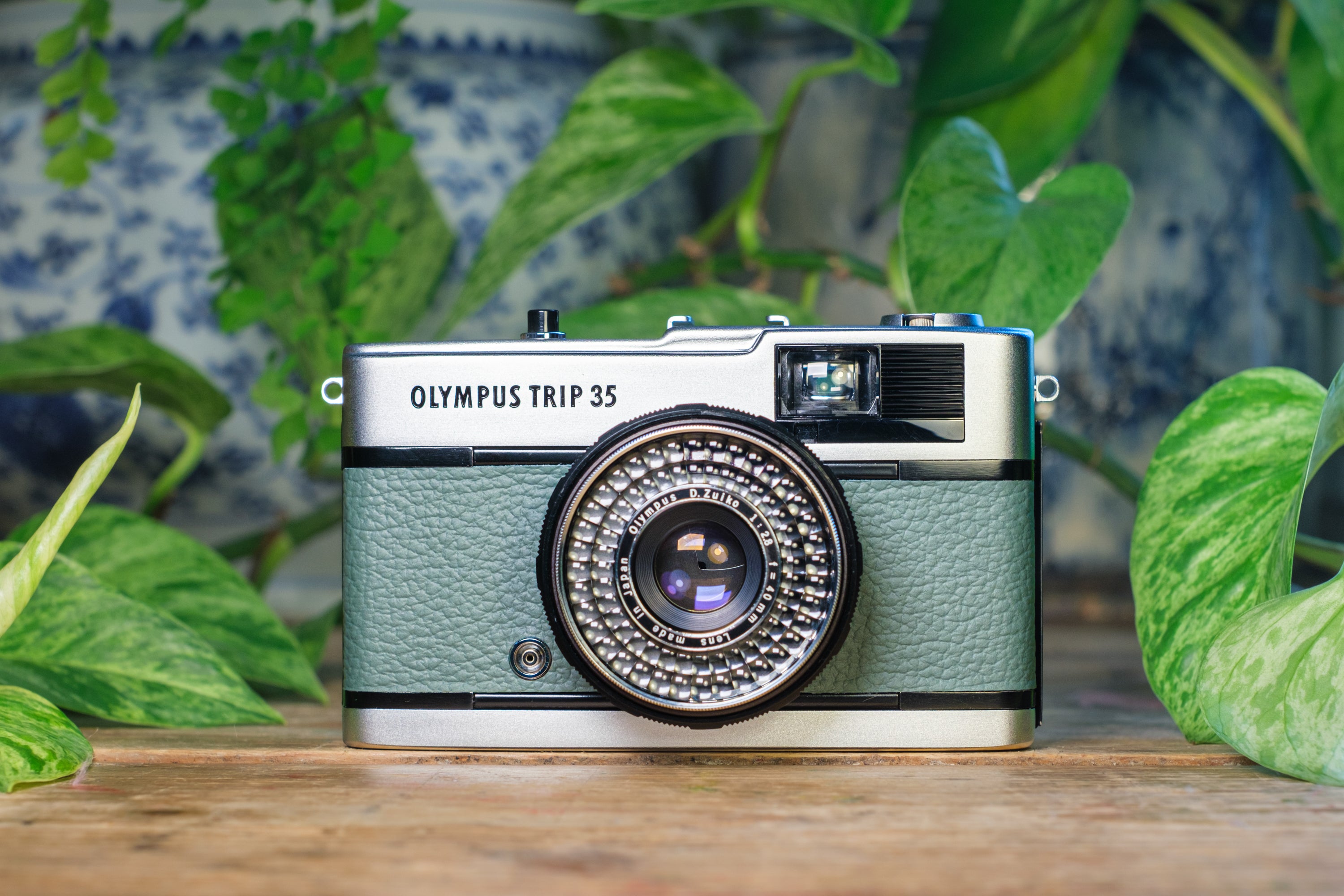 Olympus Trip 35 - Forest Slate Green | Lovingly Refurbished and Fully