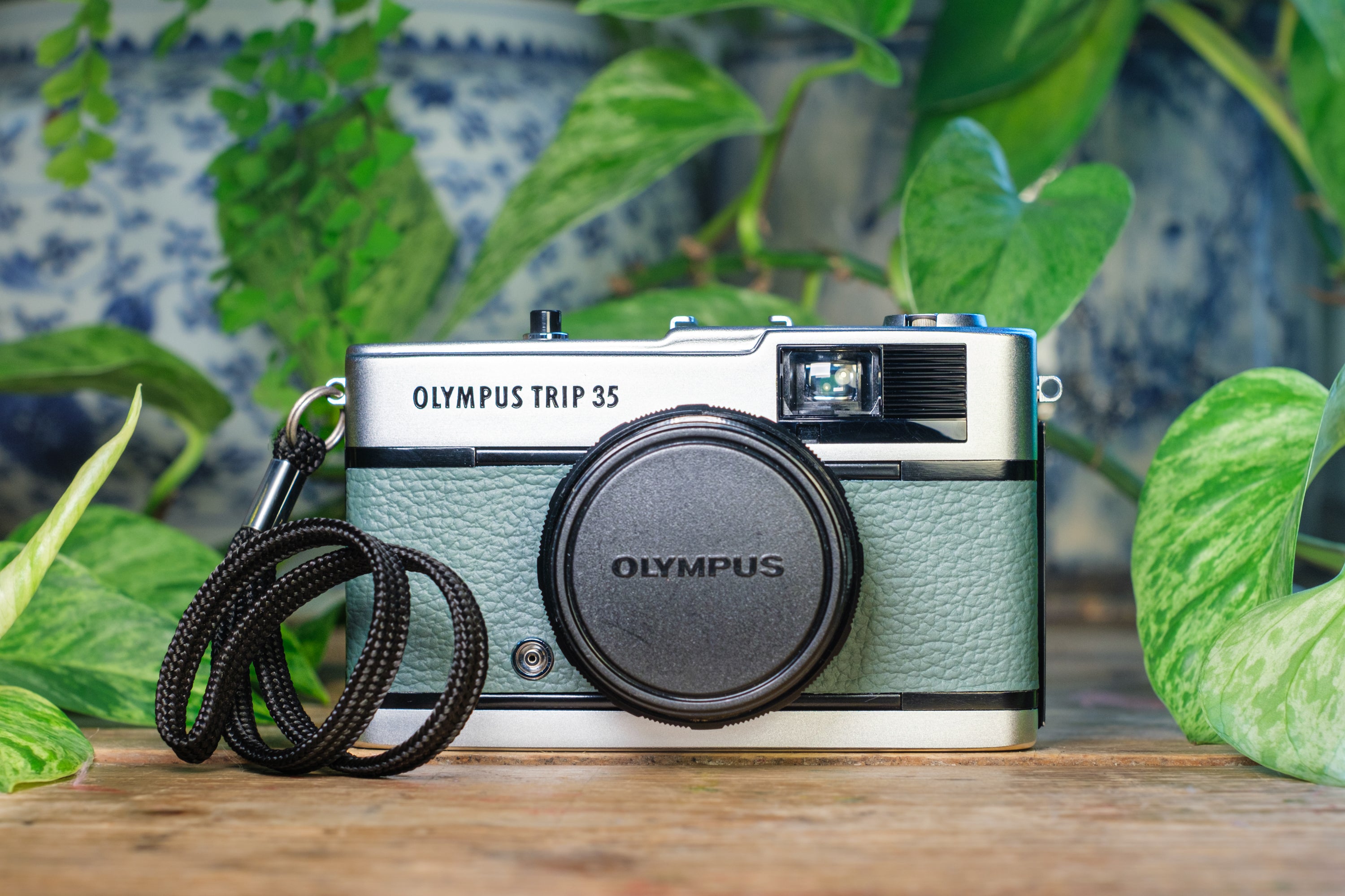Olympus Trip 35 - Forest Slate Green | Lovingly Refurbished and Fully