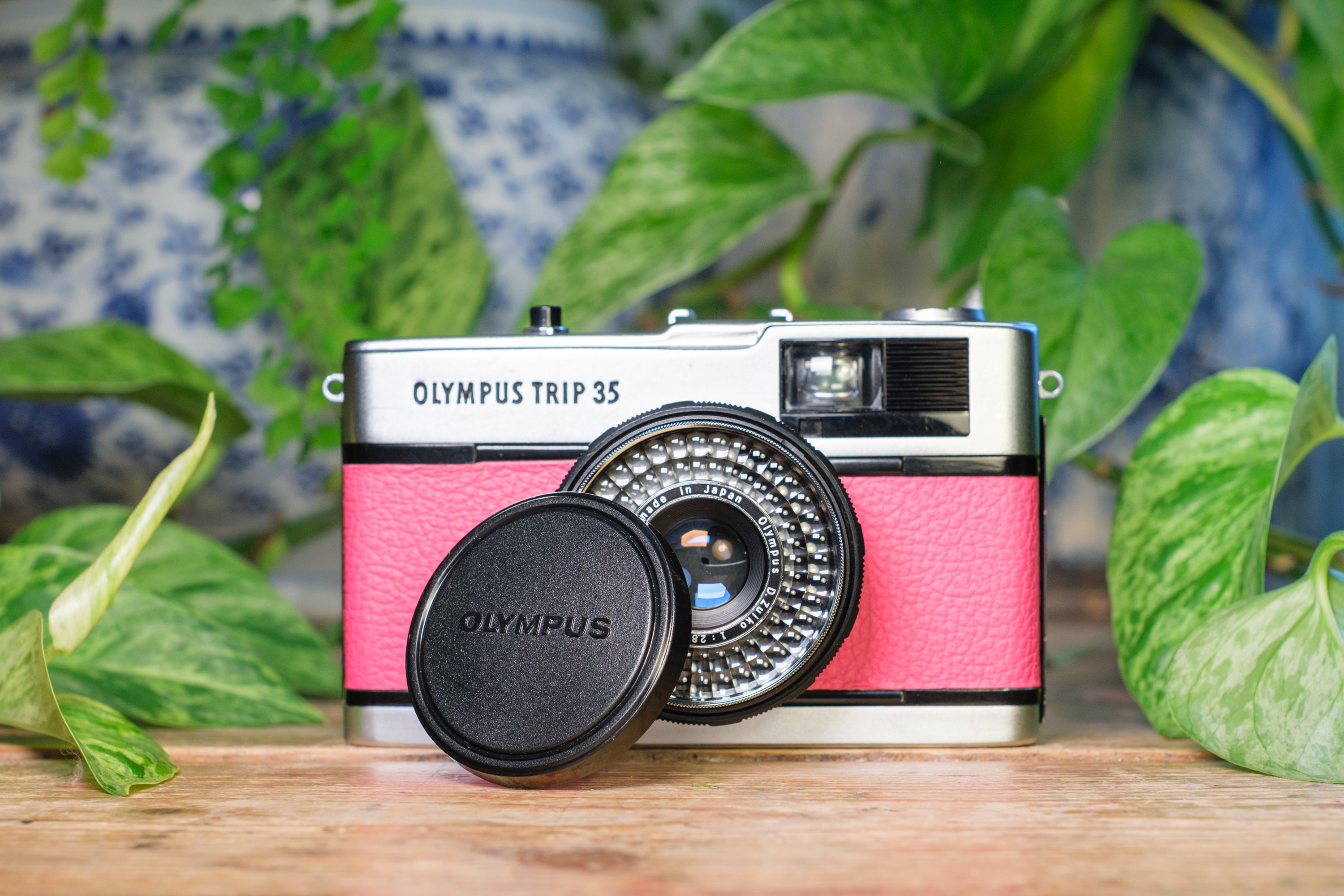 Olympus Trip 35 - Lipstick Pink | Lovingly Refurbished and Fully Teste